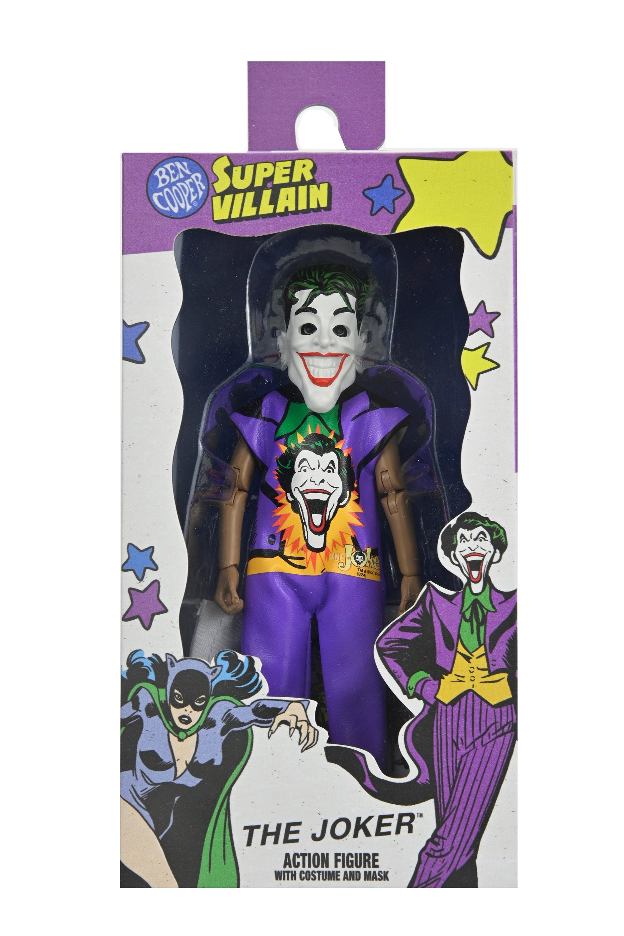 DC Comics x Ben Cooper Costume Kids Collection Series 5 - The Joker Costumed Action Figure - NECA