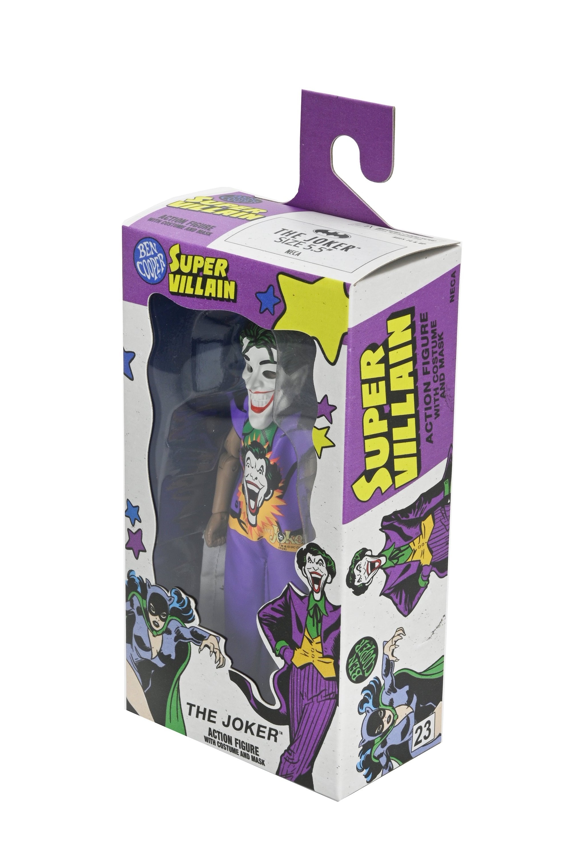 DC Comics x Ben Cooper Costume Kids Collection Series 5 - The Joker Costumed Action Figure - NECA