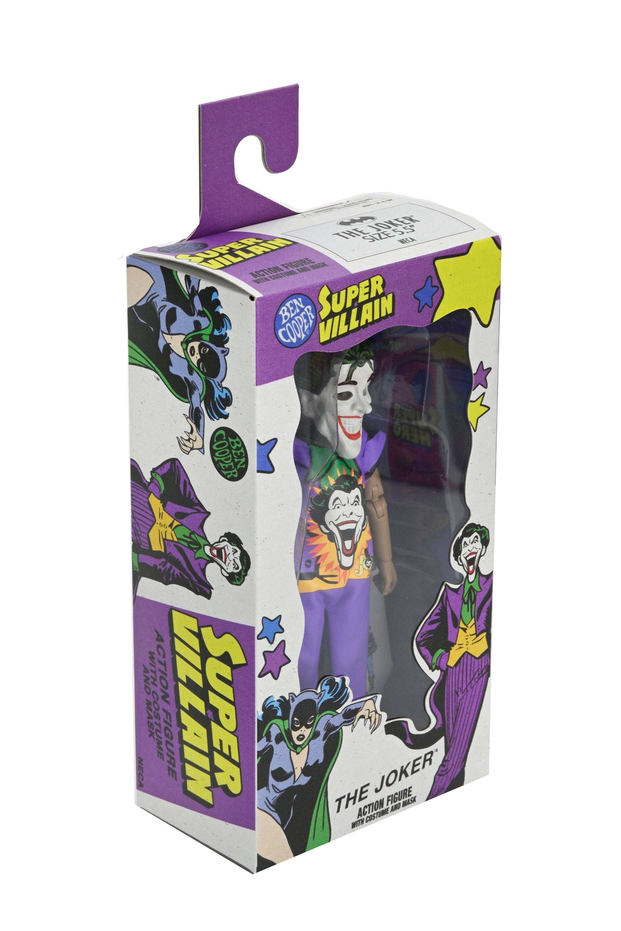 DC Comics x Ben Cooper Costume Kids Collection Series 5 - The Joker Costumed Action Figure - NECA