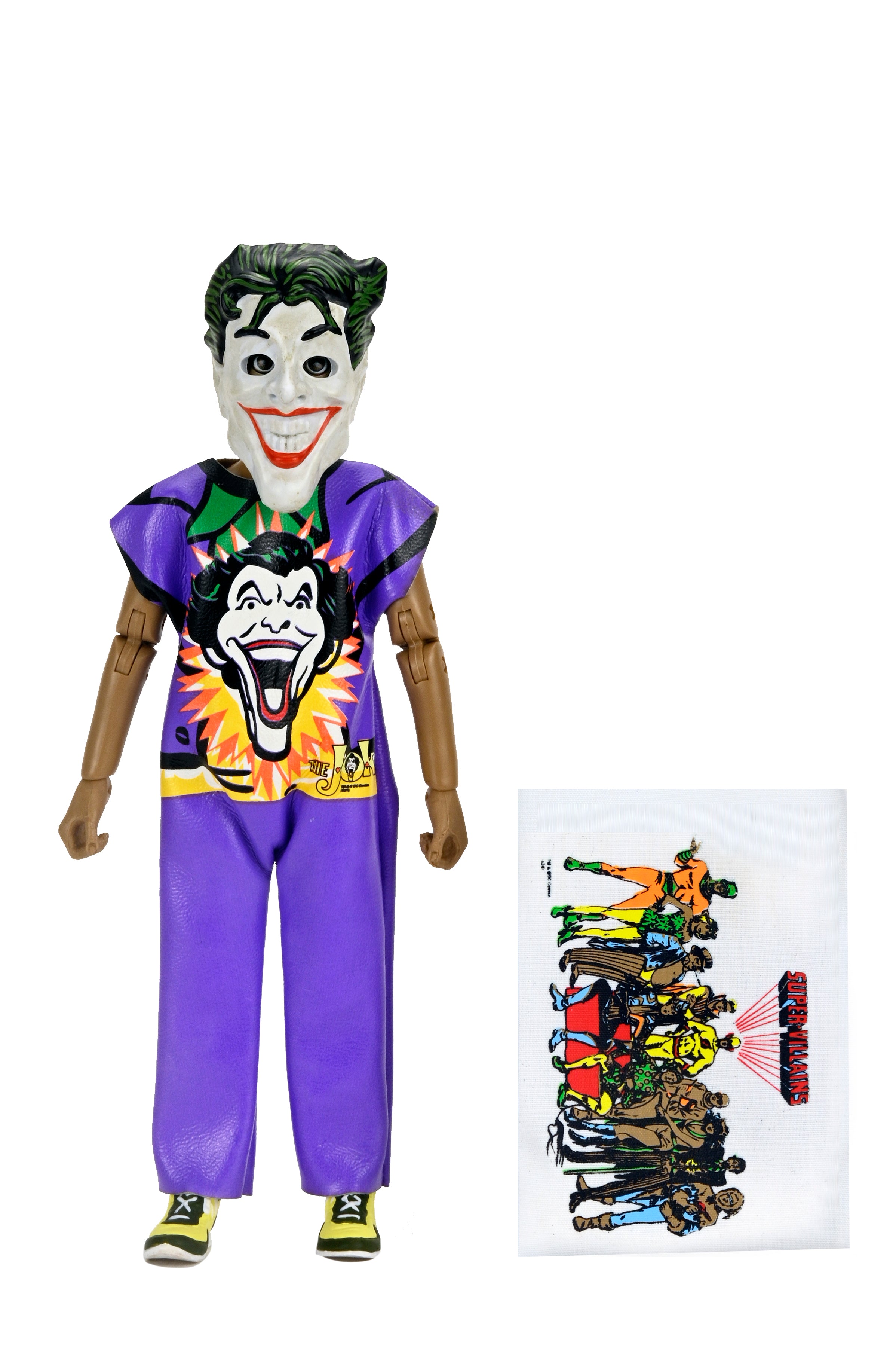 DC Comics x Ben Cooper Costume Kids Collection Series 5 - The Joker Costumed Action Figure - NECA