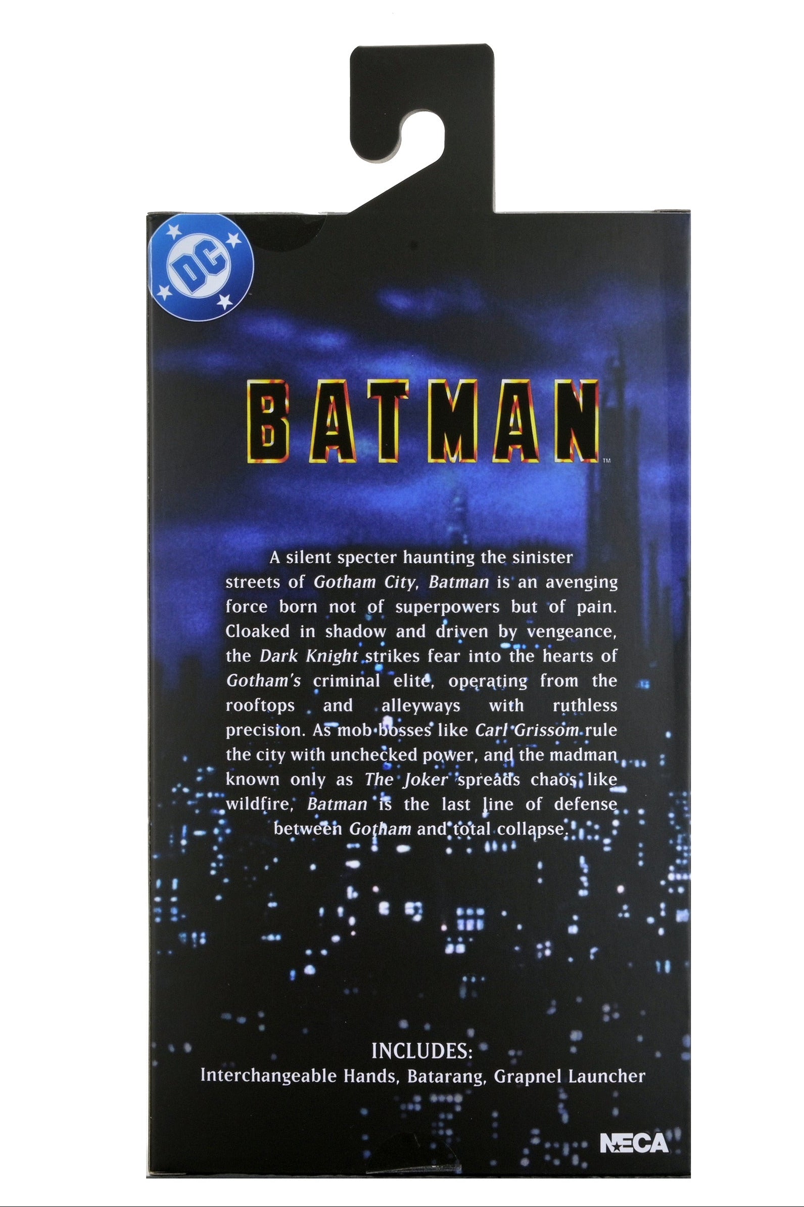 Batman (1989 Film) - Batman 8” Clothed Action Figure - NECA