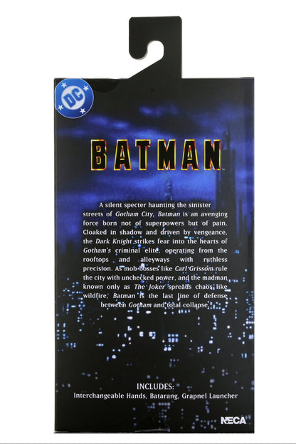 Batman (1989 Film) - Batman 8” Clothed Action Figure - NECA