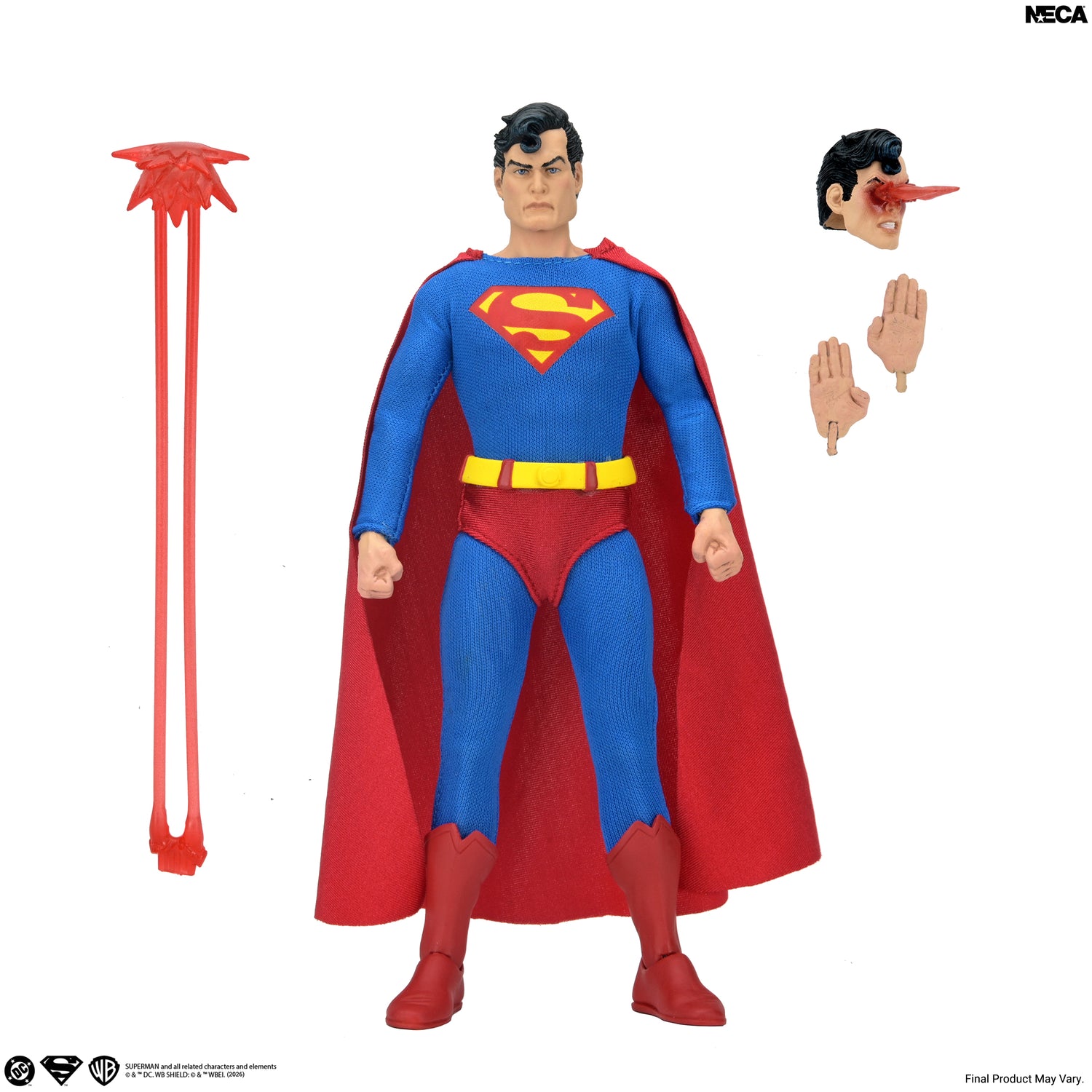 DC Comics - Superman 8” Scale Clothed Action Figure on the NECA Store