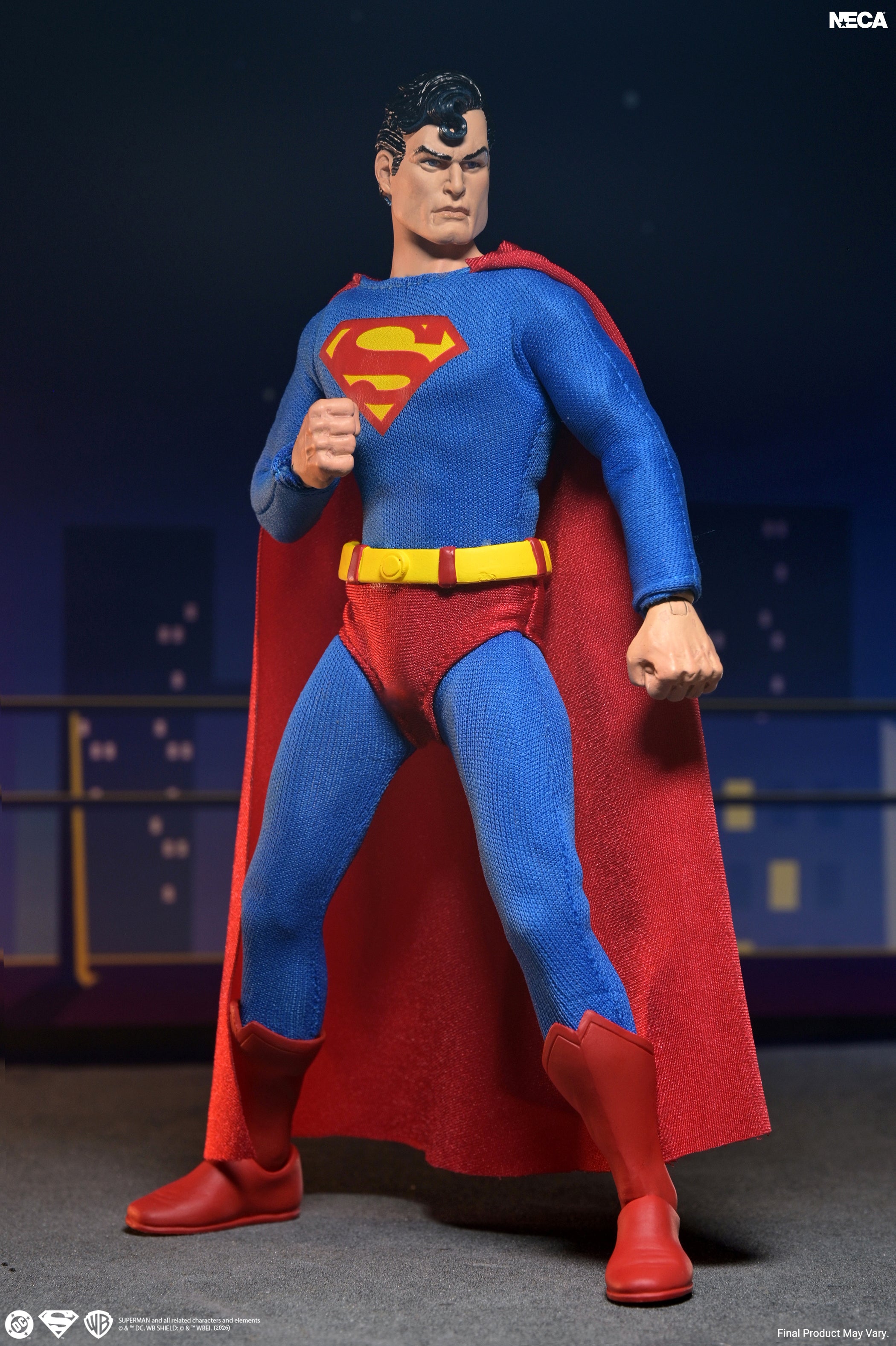 DC Comics - Superman 8” Scale Clothed Action Figure on the NECA Store