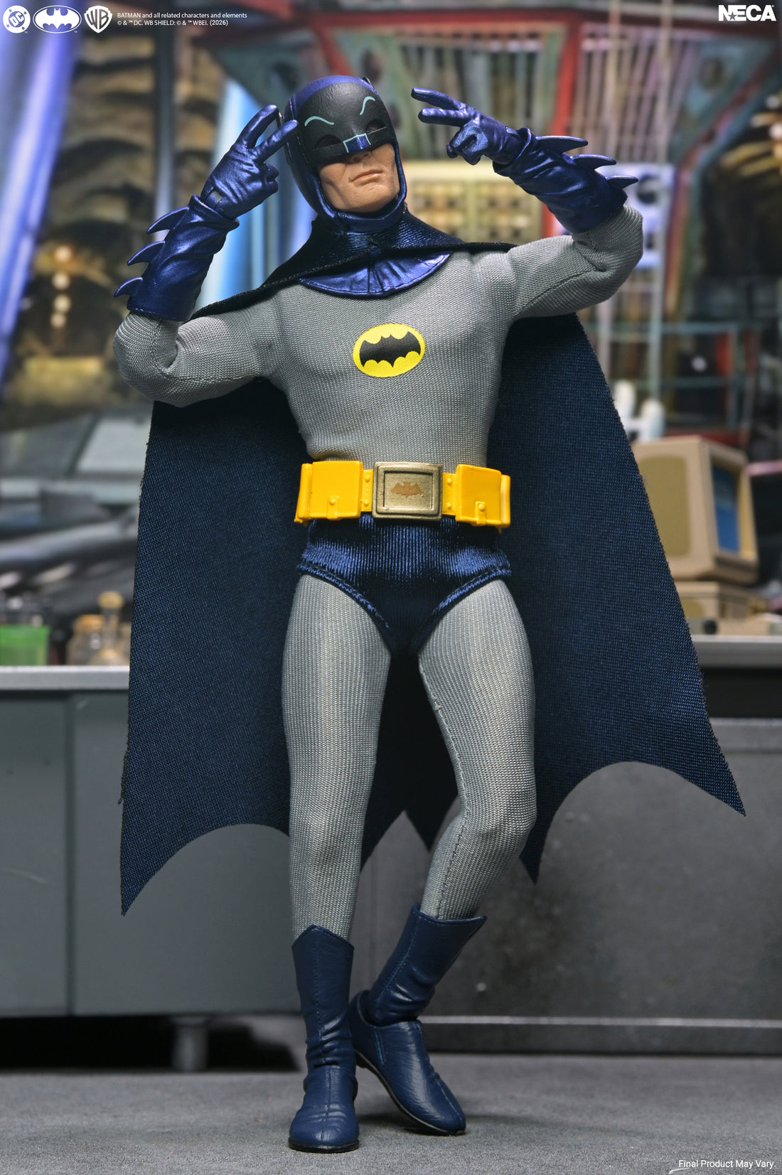 Batman (1966 TV Show) - Batman 8” Clothed Action Figure on the NECA Store