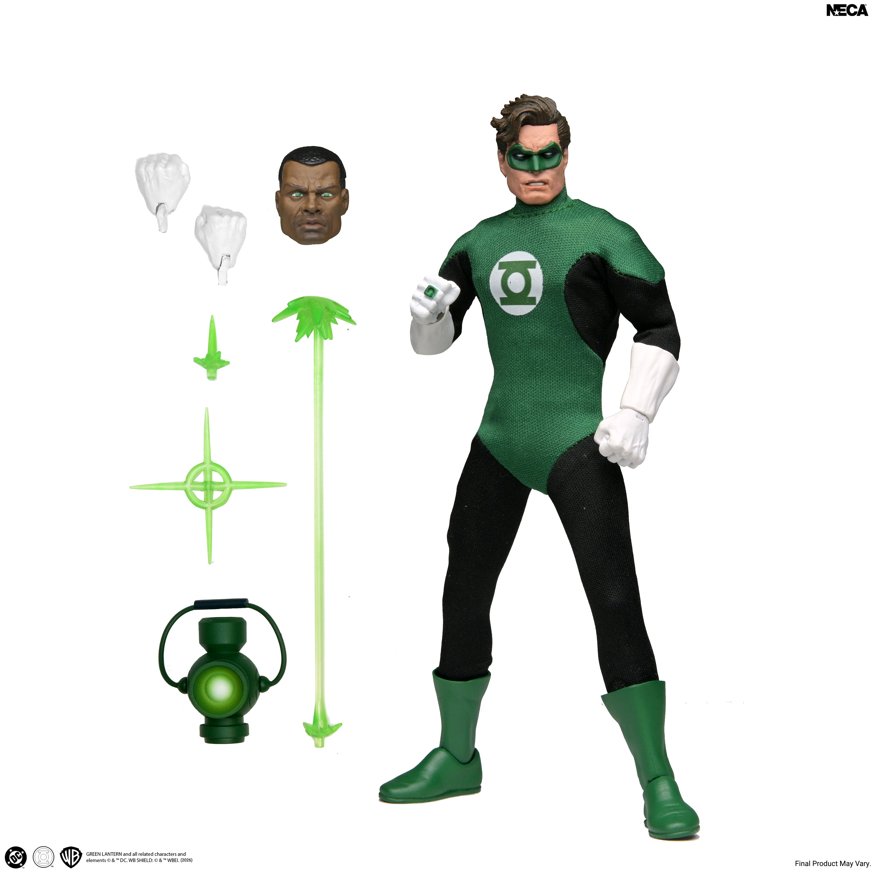 NECA DC Clothed Action Figure set ８月5号まで DC Comics - Green Lantern 8” Scale Clothed Action Figure (PRE-ORDER)