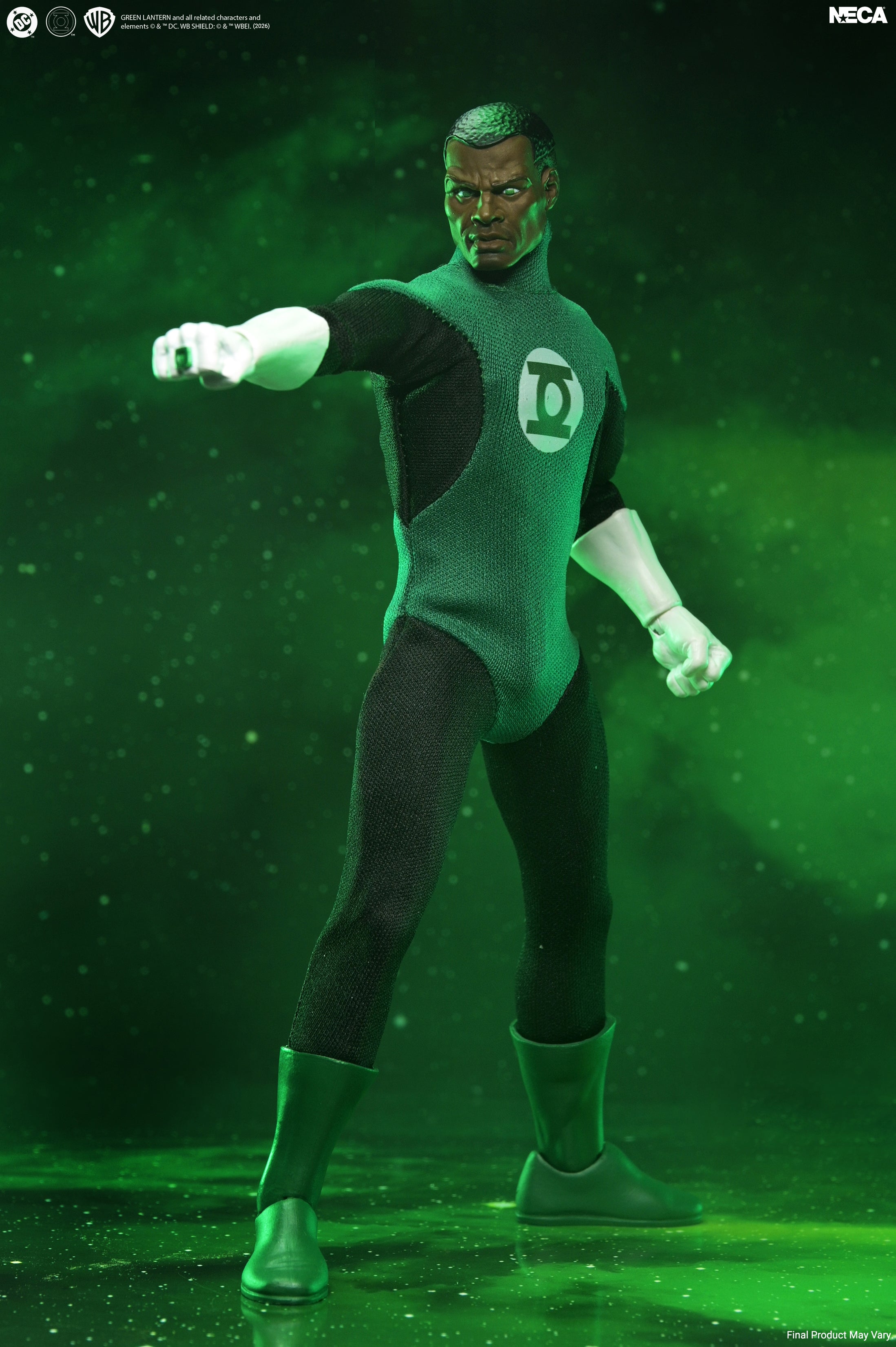 NECA DC Clothed Action Figure set ８月5号まで DC Comics - Green Lantern 8” Scale Clothed Action Figure (PRE-ORDER)