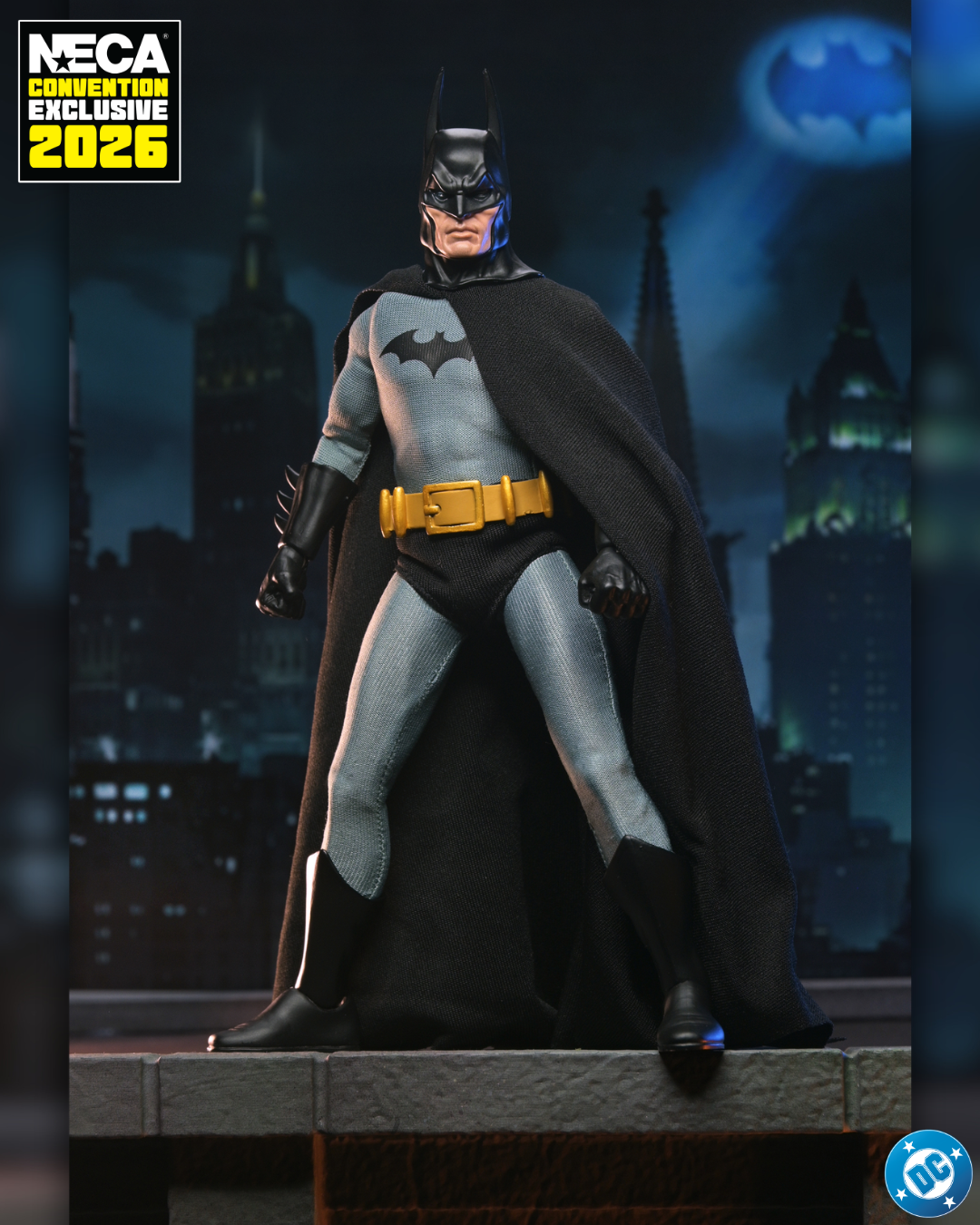 DC Comics - Batman 8” Clothed Action Figure (2026 CON EXCLUSIVE) on the NECA Store