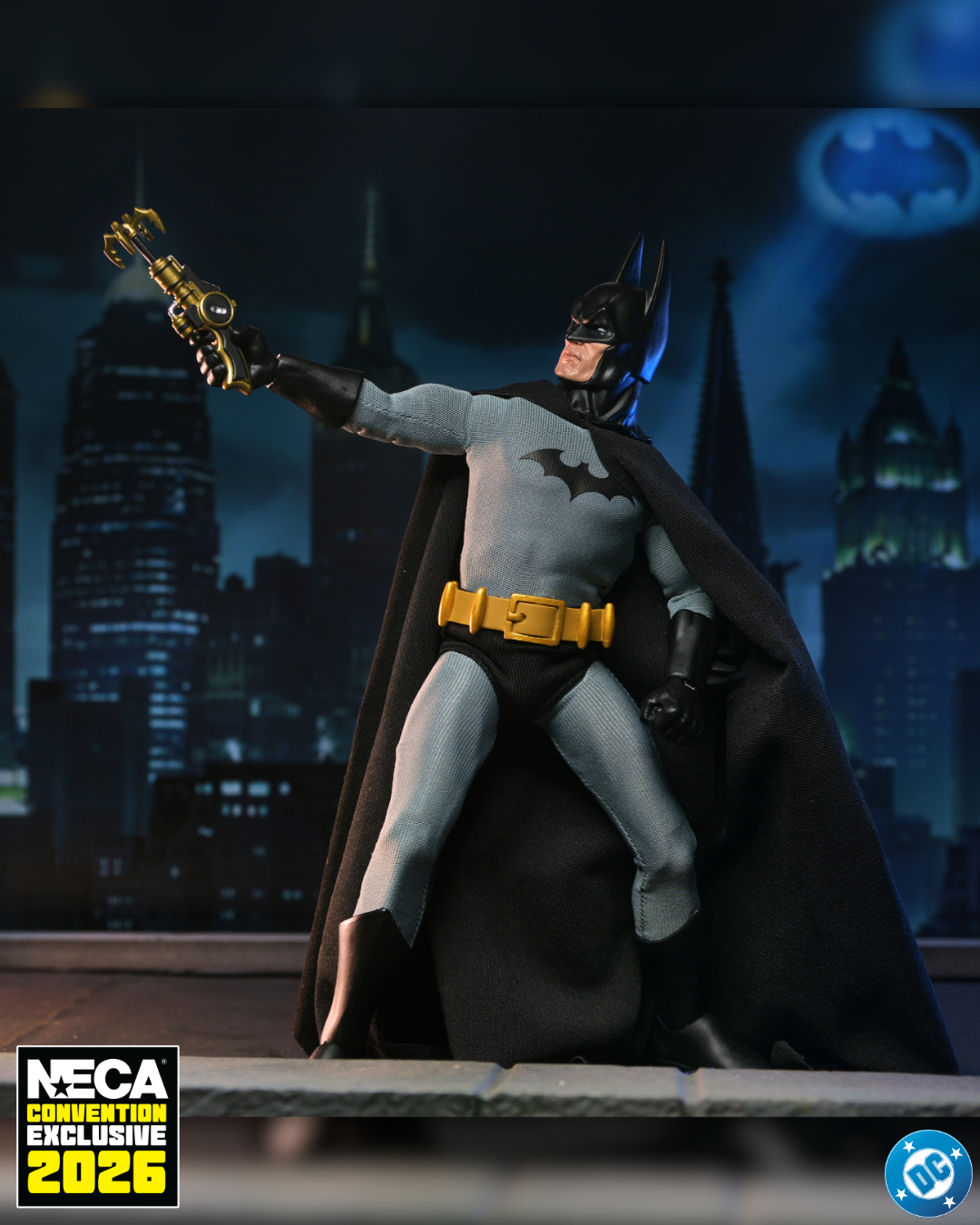 DC Comics - Batman 8” Clothed Action Figure (2026 CON EXCLUSIVE) on the NECA Store