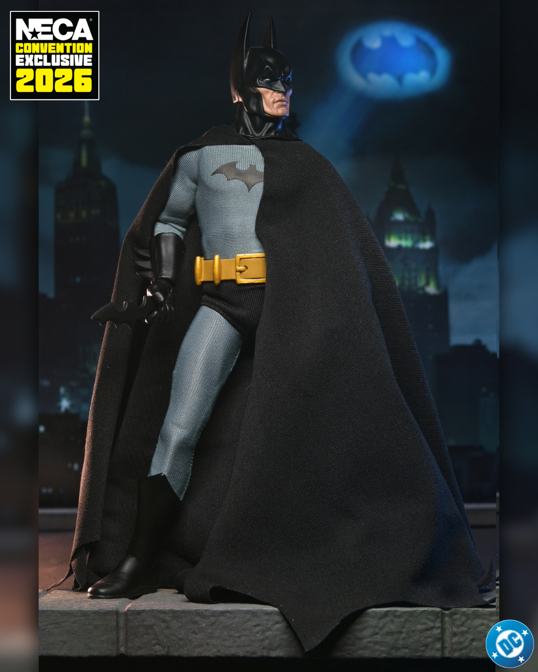 DC Comics - Batman 8” Clothed Action Figure (2026 CON EXCLUSIVE) on the NECA Store