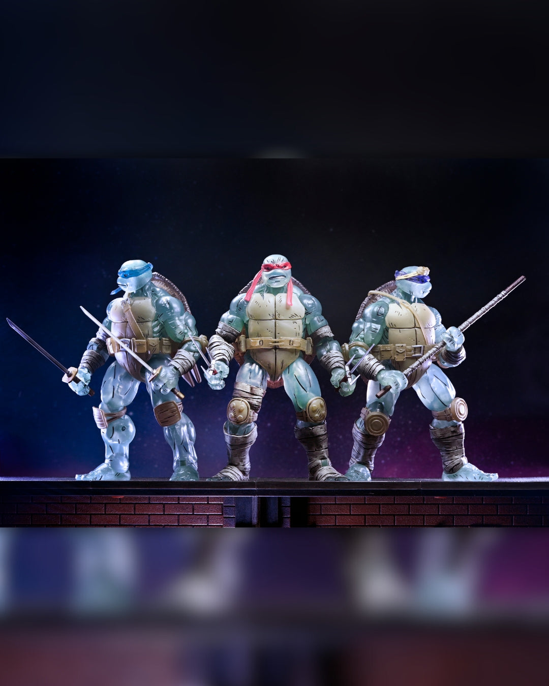 Teenage Mutant Ninja Turtles (The Last Ronin) - Ghost Brothers 7&quot; Scale Action Figure 3-Pack - NECA