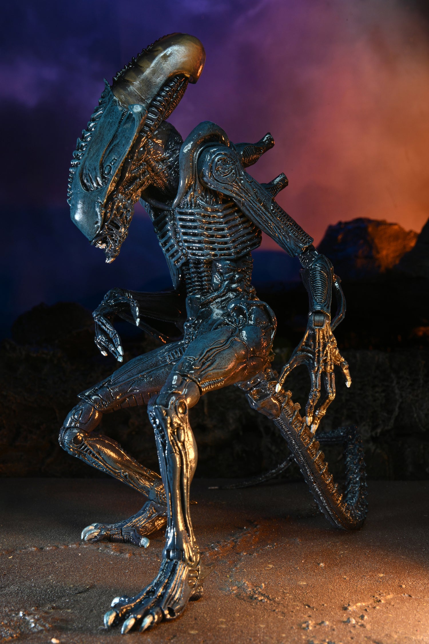 Alien vs Predator - 7&quot; Scale Action Figure - Arachnoid Alien (Movie Deco)