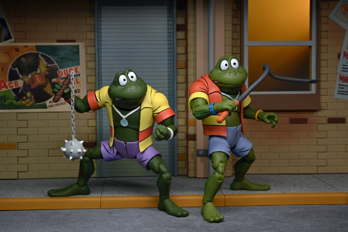 Teenage Mutant Ninja Turtles (Cartoon) – Napoleon & Attila Frong 7” Scale Action Figure 2-Pack - NECA