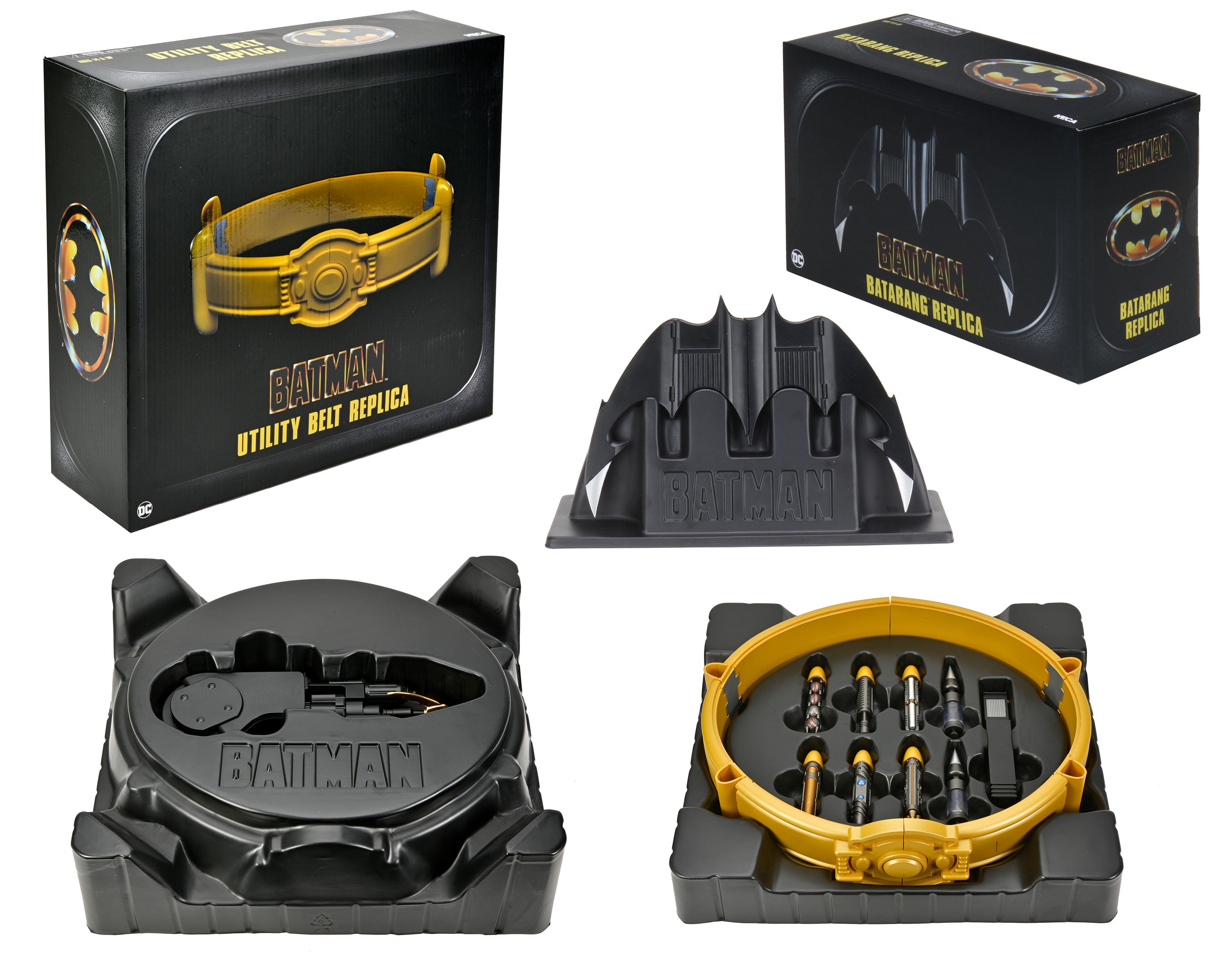 Batman (1989 Film) – Utility Belt Prop Replica Bundle – NECA