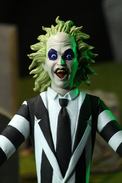 Beetlejuice (1988) - Toony Terrors Beetlejuice 6” Scale Action Figure - NECA