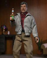 Halloween 3 Dr. Challis Action Figure holding a beer