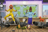 Catwoman April and Irma figures and accessories from the Teenage Mutant Ninja Turtles (1987 Cartoon) - Channel 6 Newsroom 7” Scale Action Figure 4-Pack - NECA
