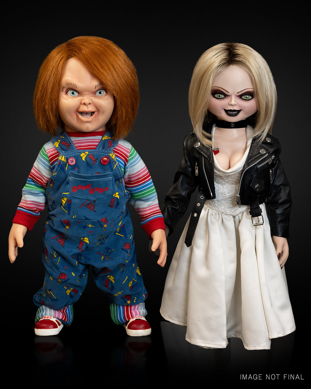 Chucky (TV Series) Life-Size Chucky and Tiffany 1:1 Replica Dolls Bundle (PRE-ORDER) Chucky (TV Series) Life-Size Chucky and Tiffany 1:1 Replica Dolls Bundle (PRE-ORDER)