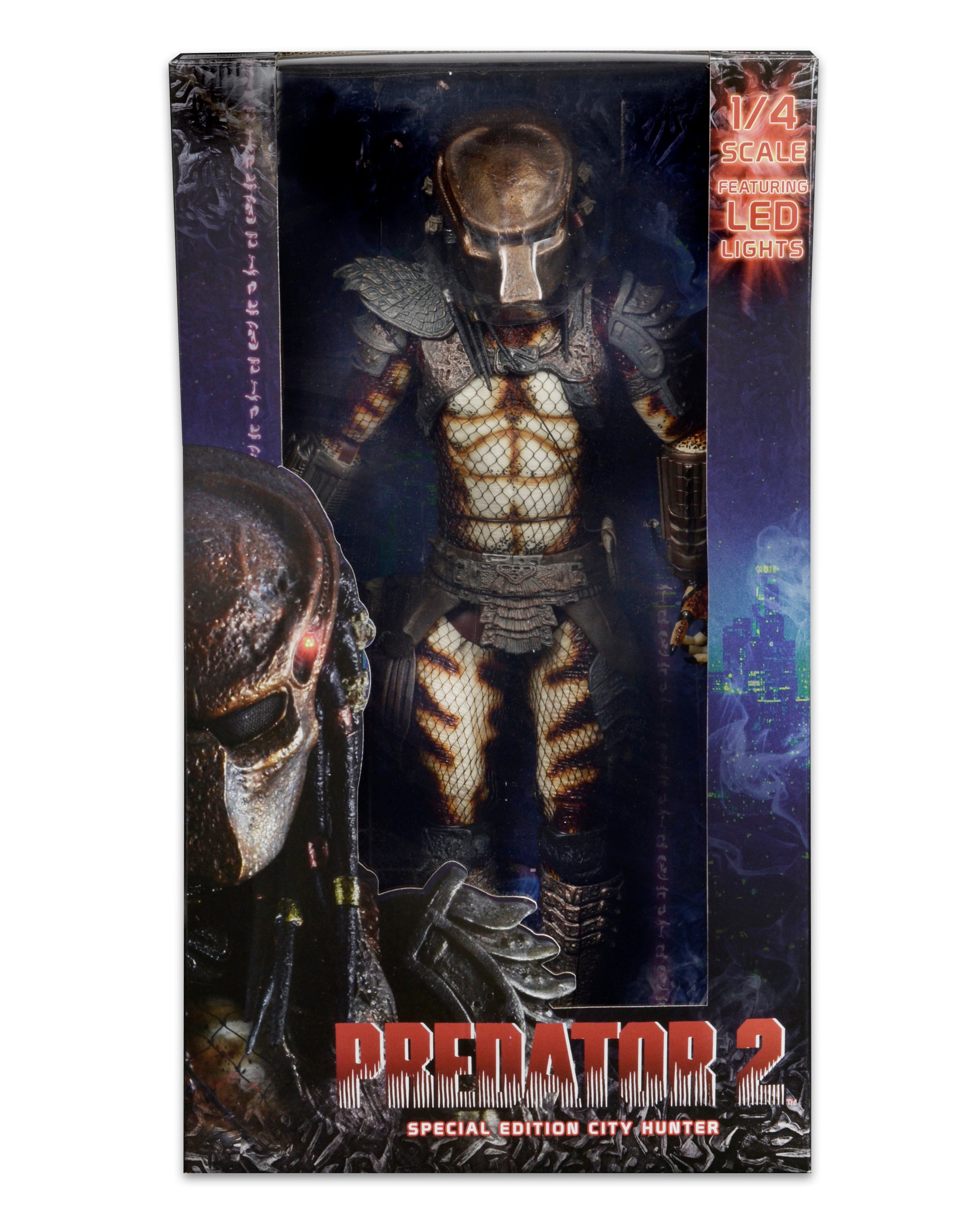 Predator 2 - City Hunter Predator with LED Lights 1/4 Scale Action Figure