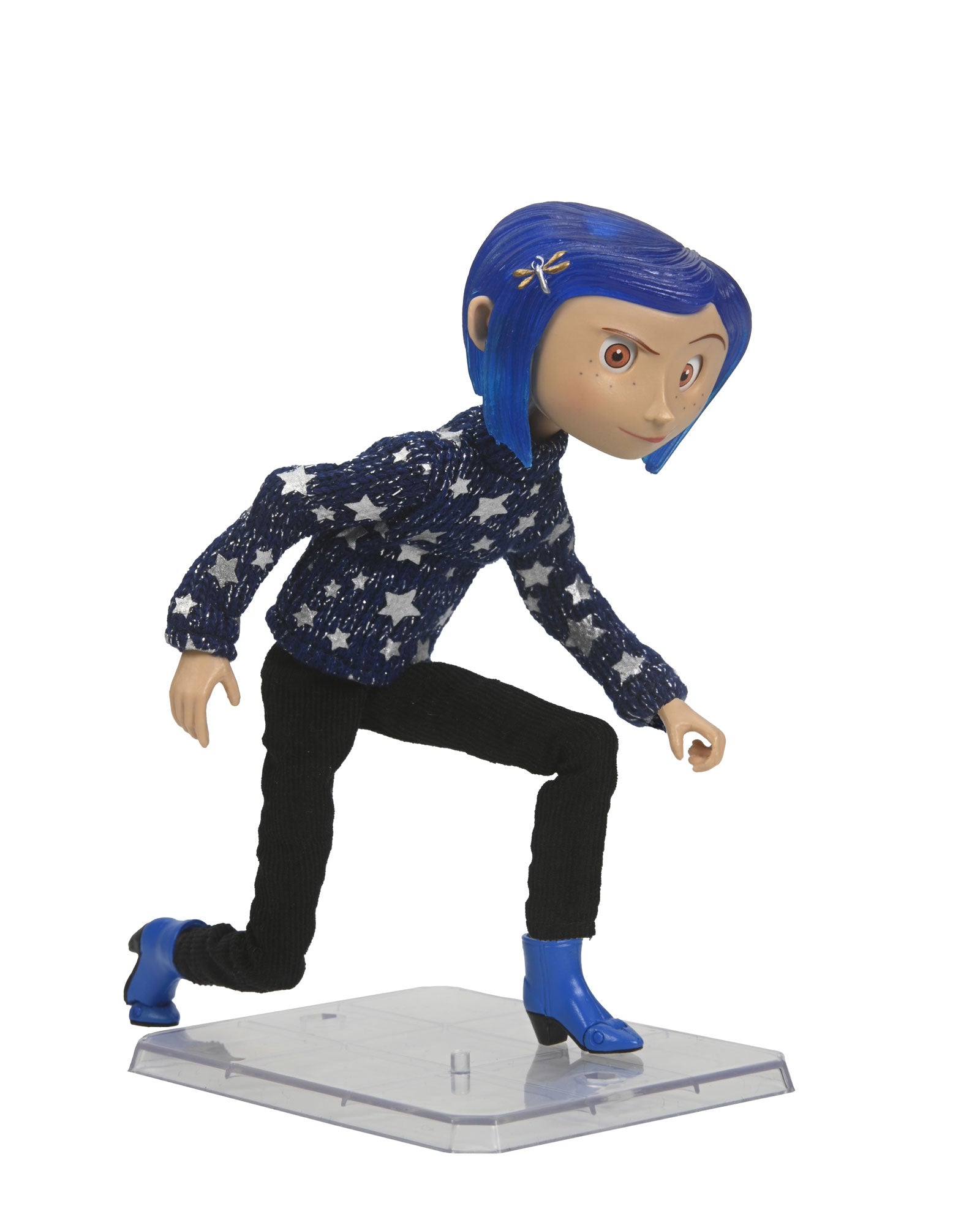 Coraline in Star Sweater 7 Inch Articulated Figure Crouching