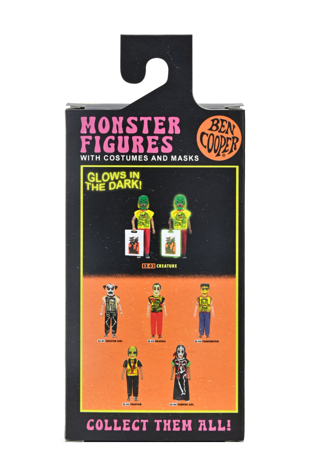 Ben Cooper Costume Kids Collection - Glow-in-the-Dark Creature 6&quot; Costumed Action Figure - NECA