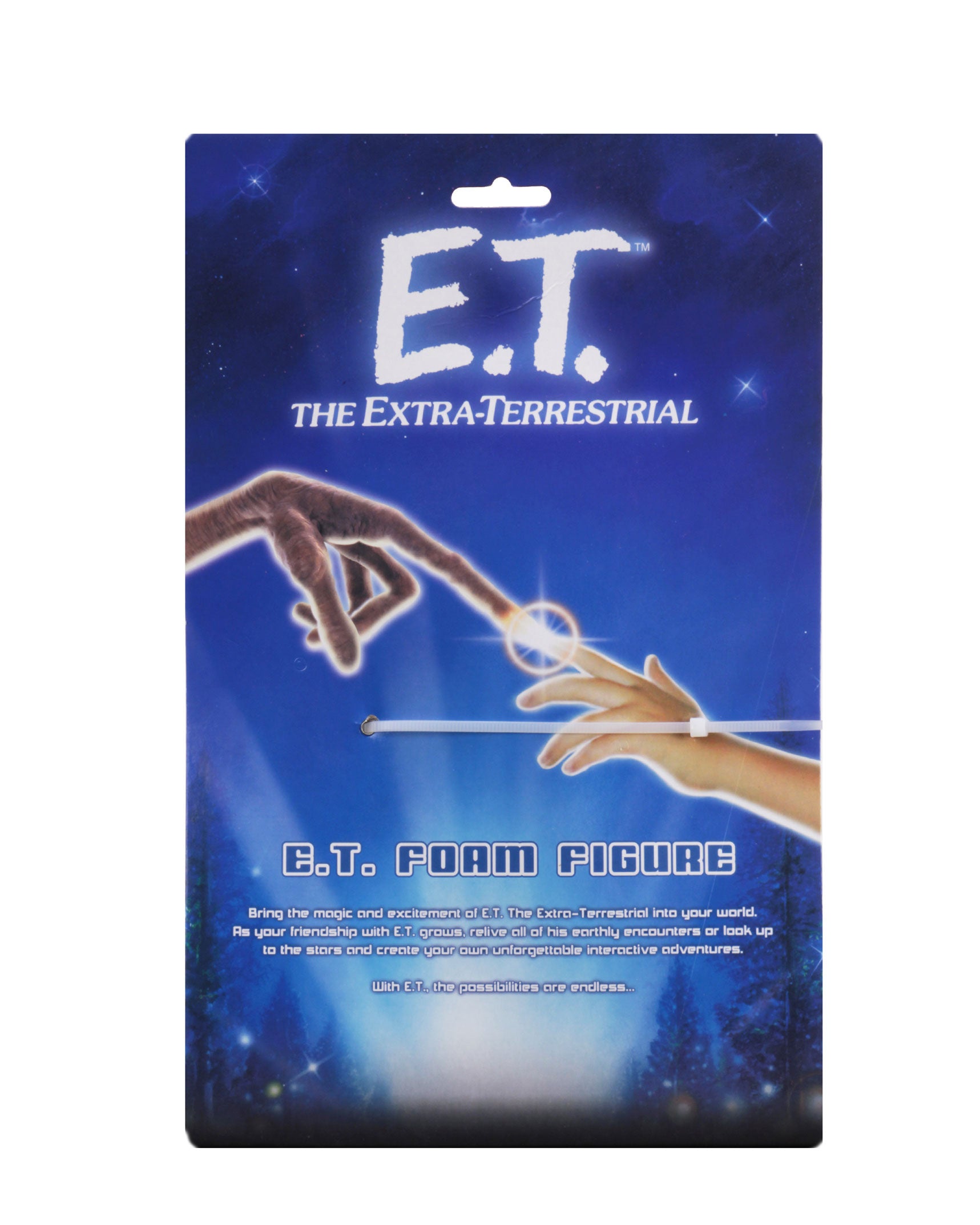 E.T. Prop Replica 12” Foam Figure packaging back