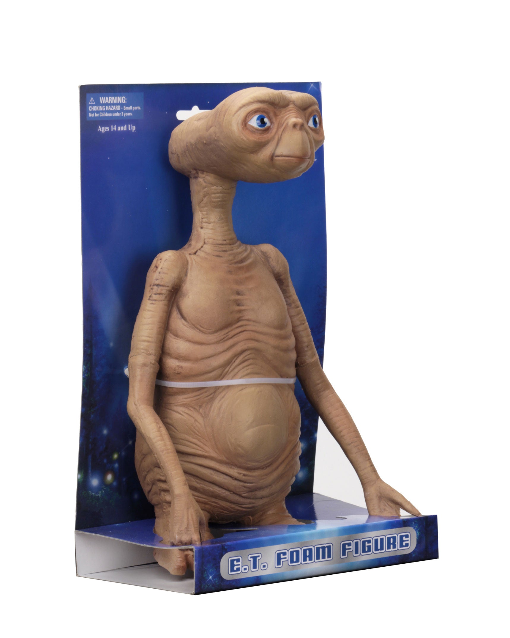 E.T. Prop Replica  12” Foam Figure in packaging side view