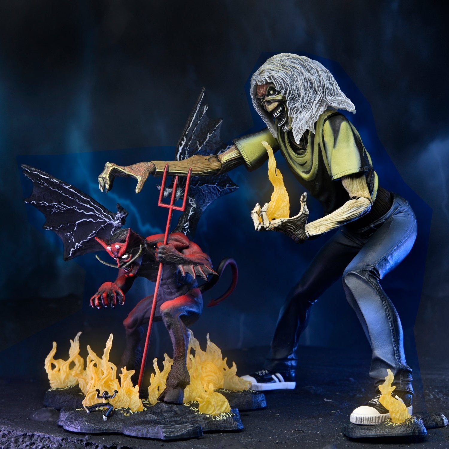 Iron Maiden - Number of the Beast 40th Anniversary Ultimate 7" Scale Action Figure Set - NECA