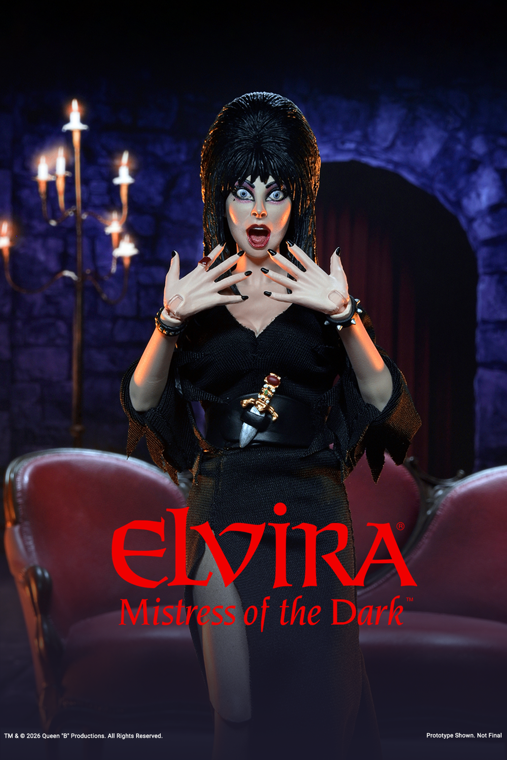 Ultimate Elvira 7” Scale Action Figure on the NECA Store