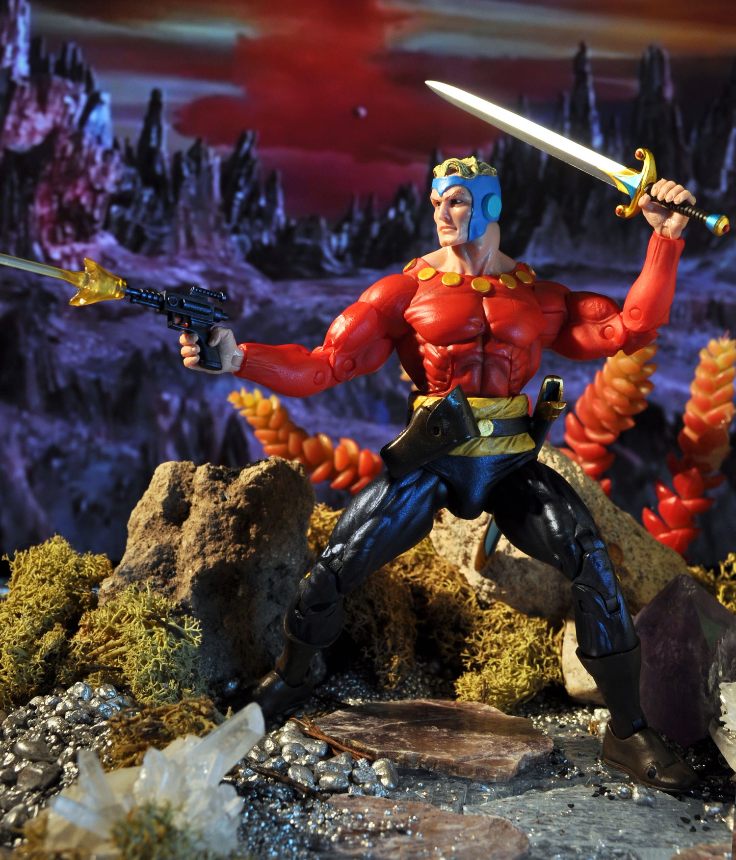 King Features - Original Superheroes Flash Gordon 7” Scale Action Figure