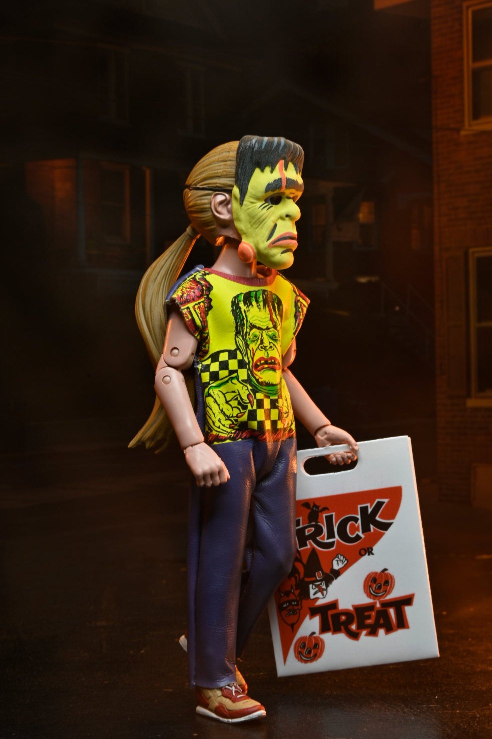 Ben Cooper Costume Kids Collection - Glow-in-the-Dark Frankenstein 6&quot; Costumed Action Figure - NECA