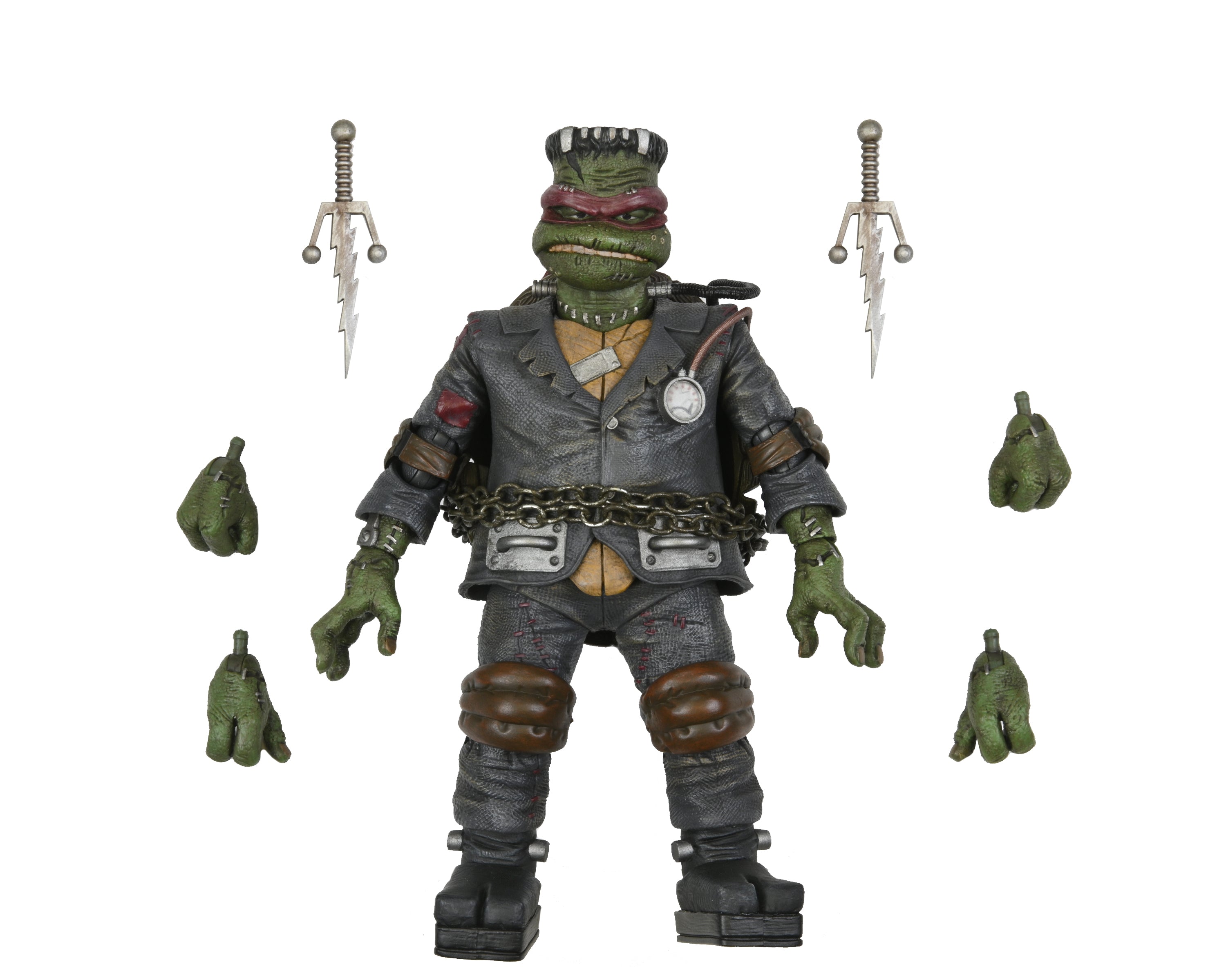 Universal Monsters/Teenage Mutant Ninja Turtles - 7” Scale Action Figure - 7” Scale Action Figure - Raphael as Frankenstein&