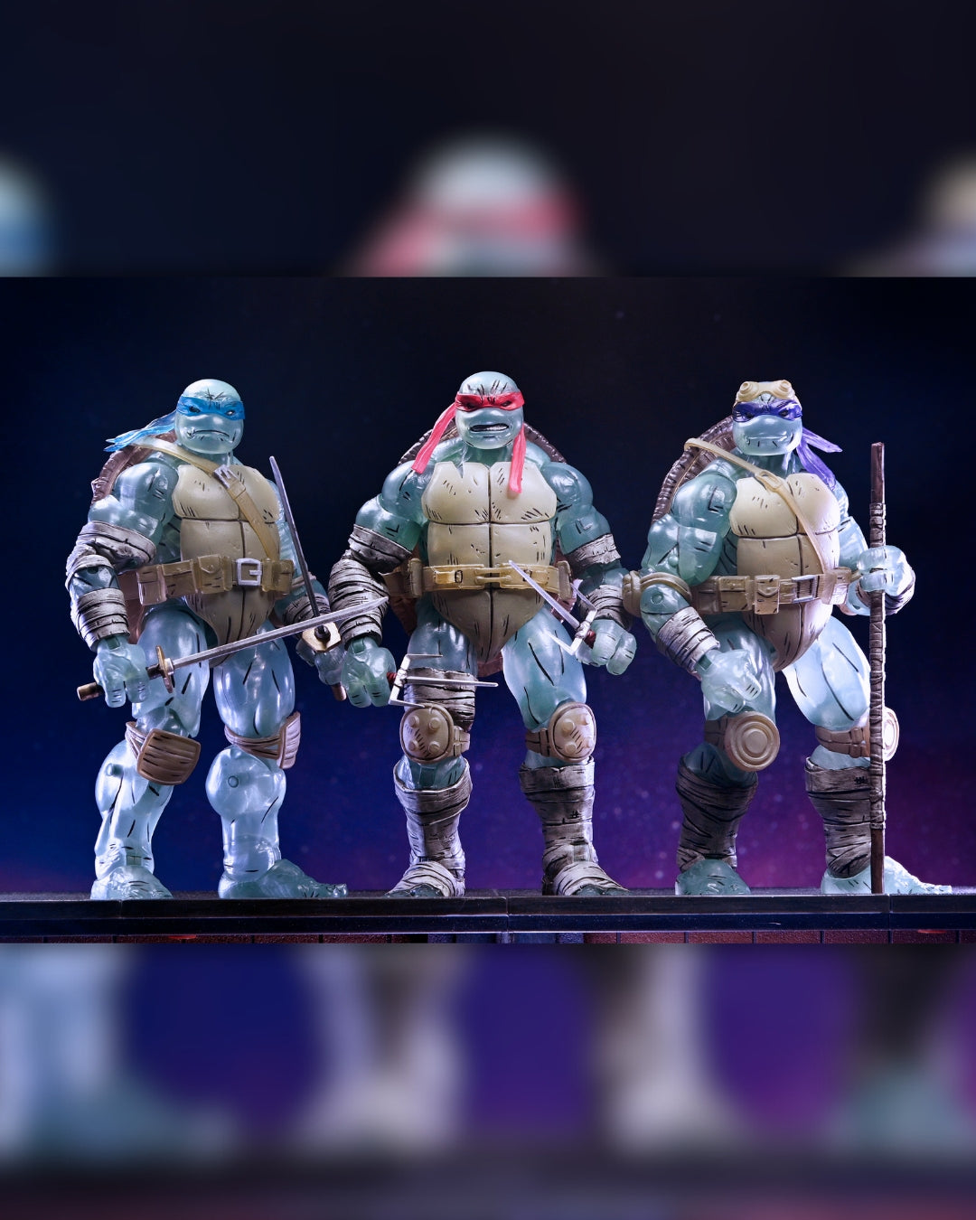 Teenage Mutant Ninja Turtles (The Last Ronin) - Ghost Brothers 7&quot; Scale Action Figure 3-Pack - NECA