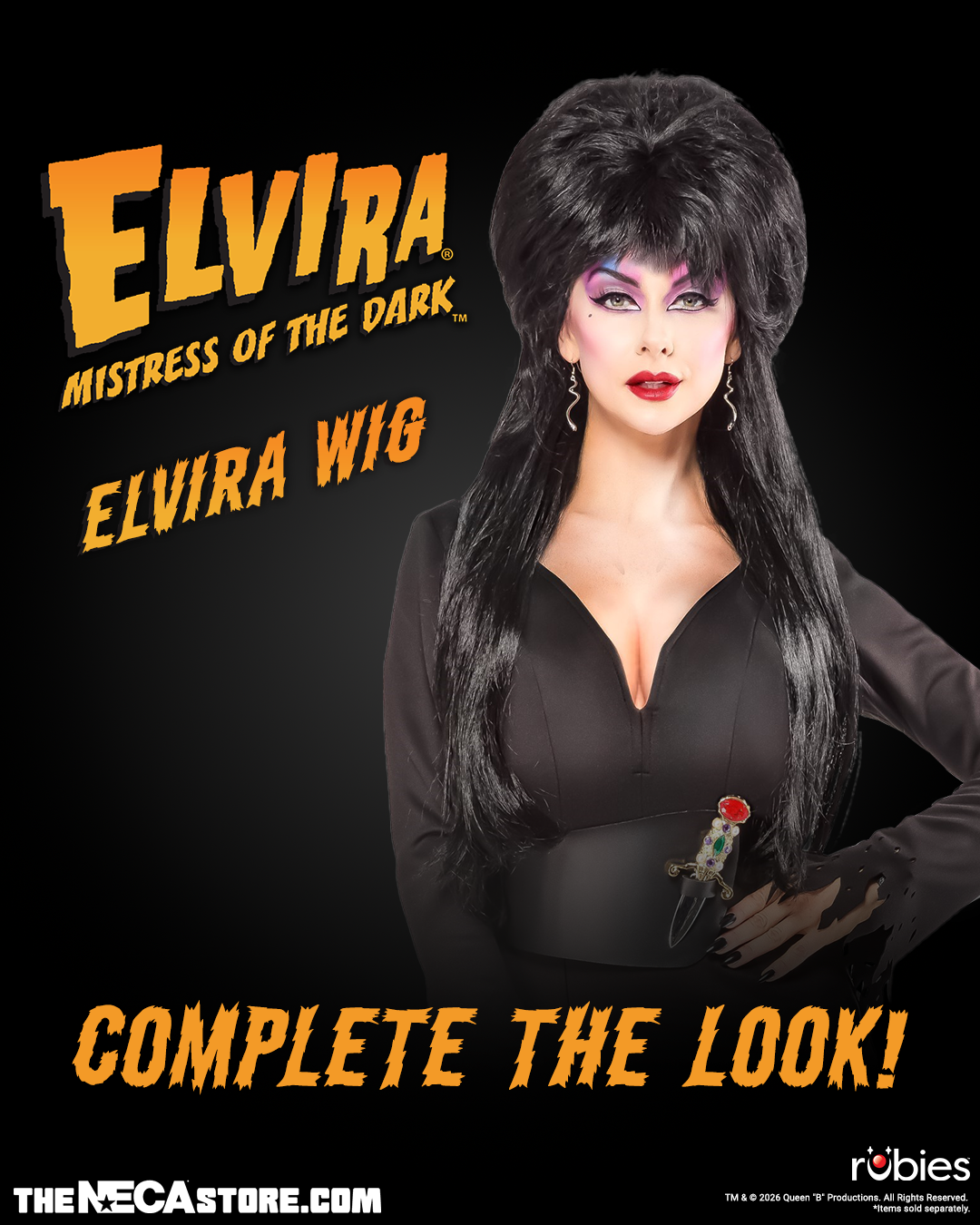 Elvira: Mistress of the Dark Wig by Rubies