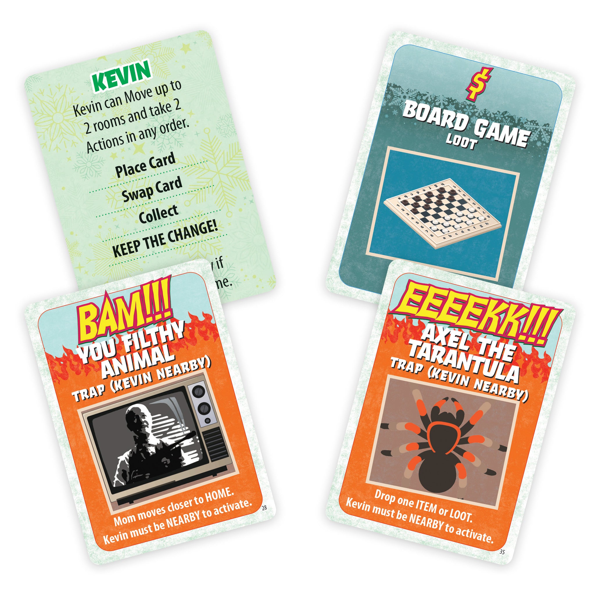 Home Alone - &quot;Keep the Change&quot; Board Game - NECA