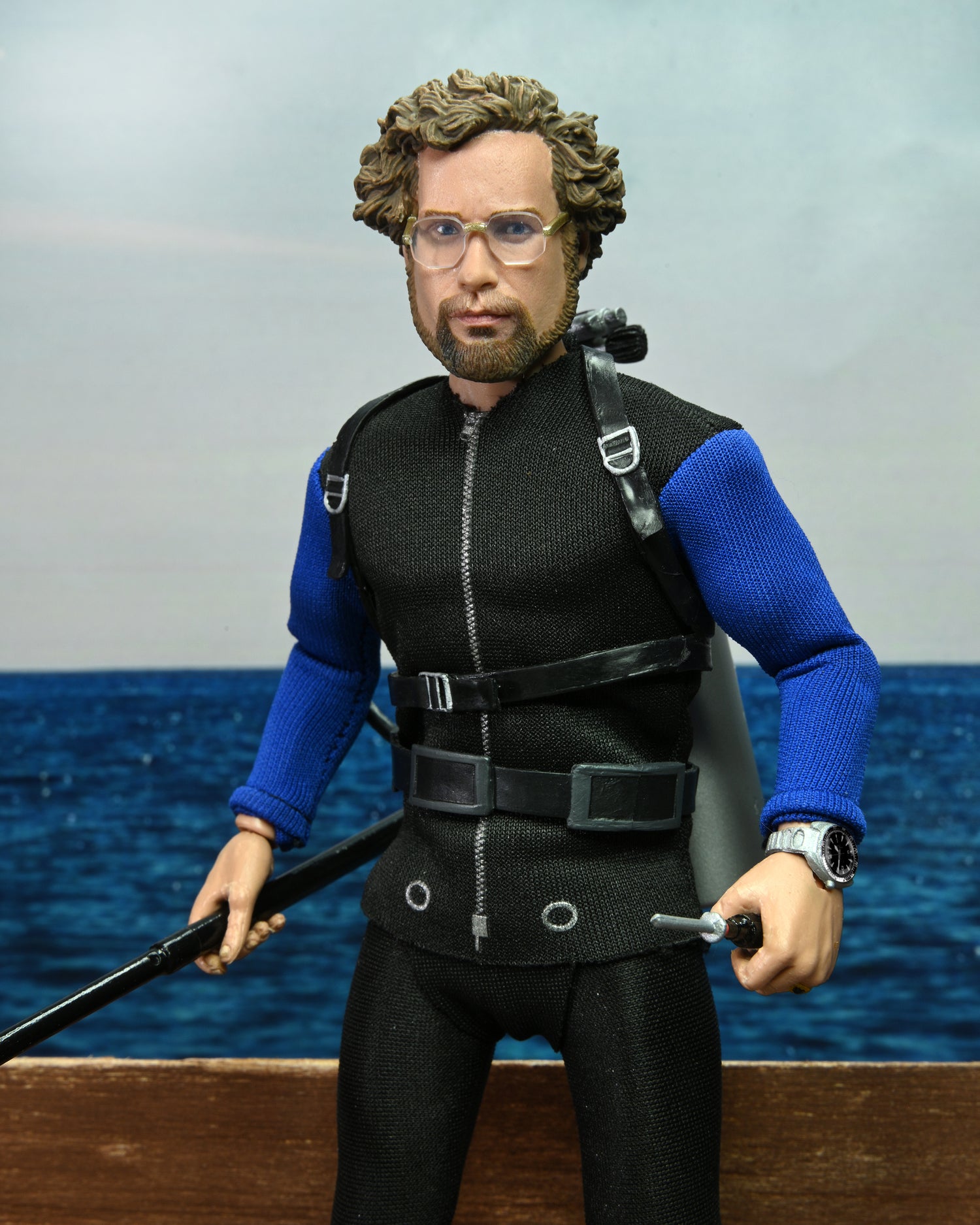 Jaws - Matt Hooper (Shark Cage) 8&quot; Clothed Action Figure - NECA