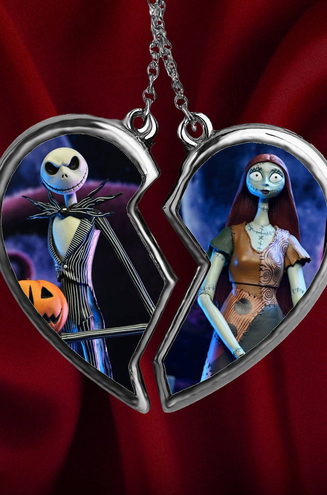 Disney Tim Burton’s The Nightmare Before Christmas - Ultimate Jack and Sally 7” Scale Action Figures - NECA