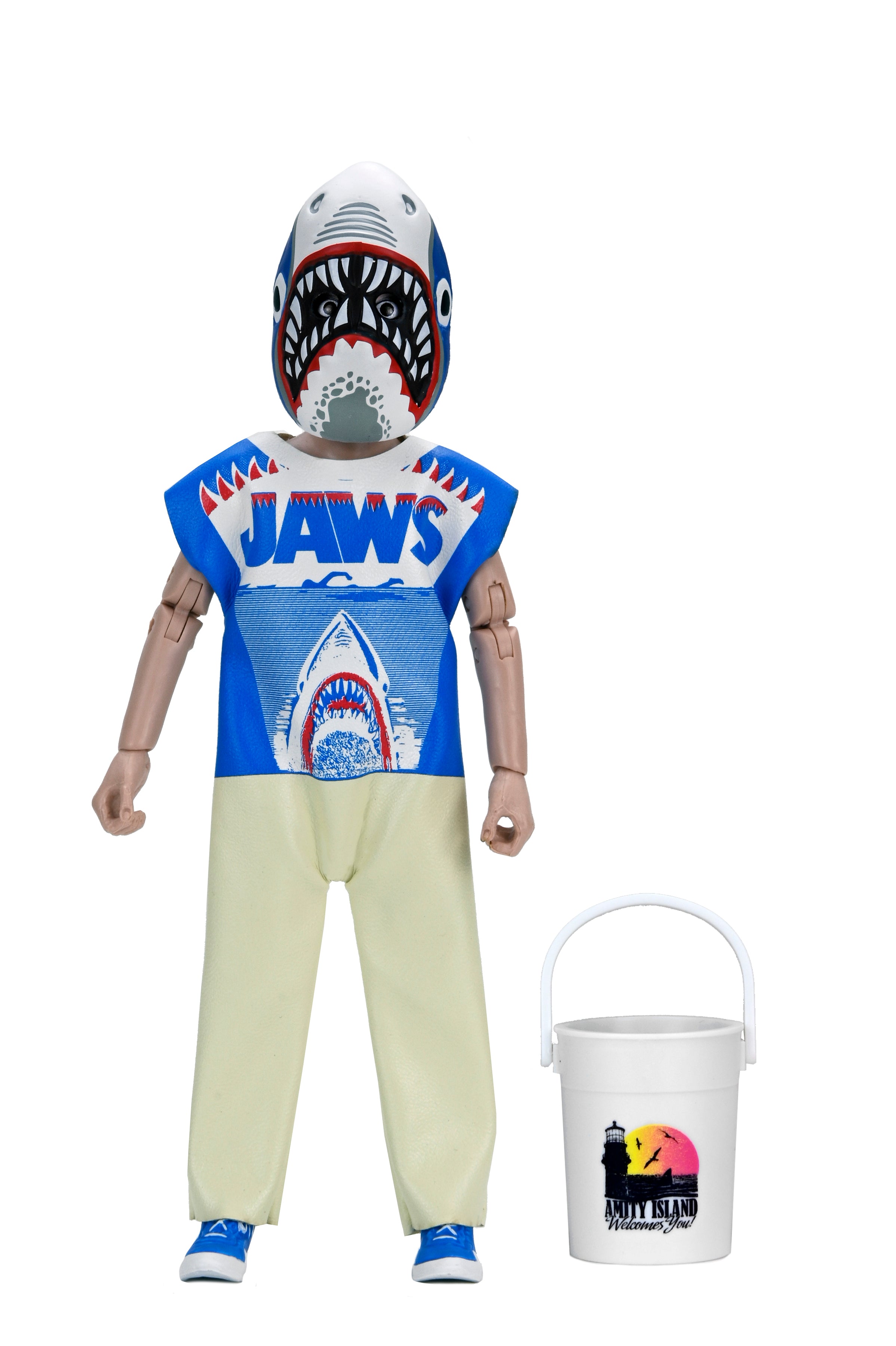 Jaws x Ben Cooper Costume Kids Collection - 50th Anniversary Jaws Costumed Action Figure - NECA