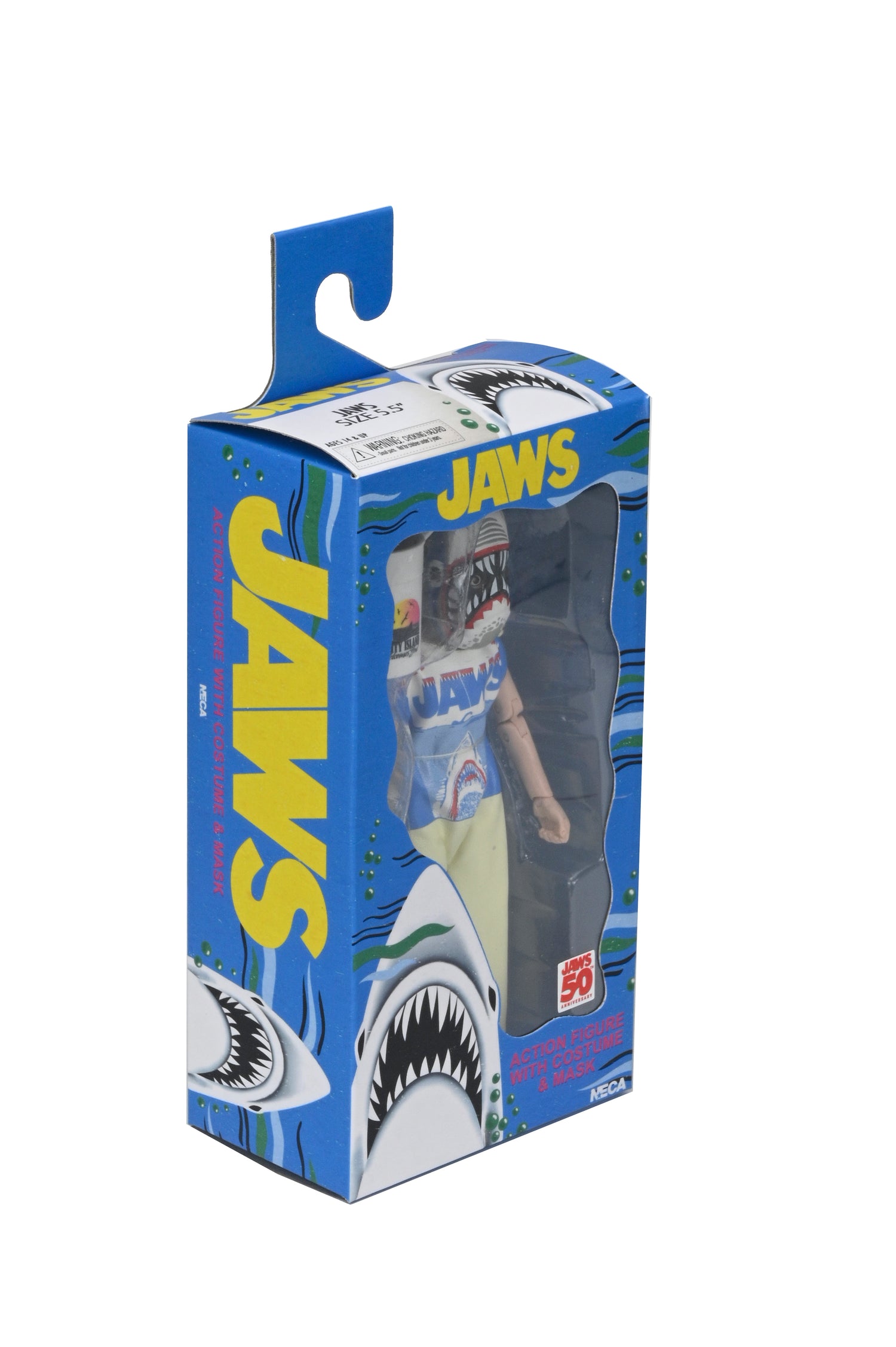 Jaws x Ben Cooper Costume Kids Collection - 50th Anniversary Jaws Costumed Action Figure - NECA