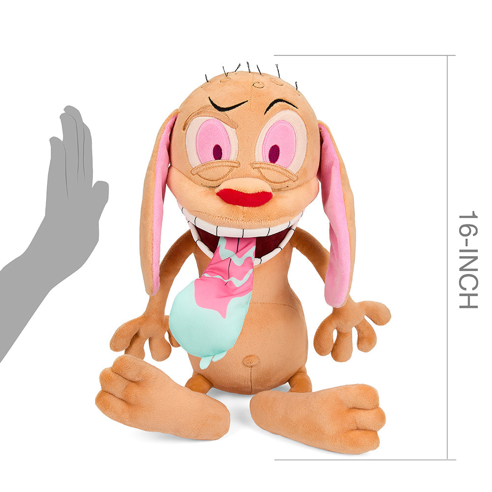 The Ren &amp; Stimpy Show - Ren HugMe Shake-Action Plush by Kidrobot on the NECA Store