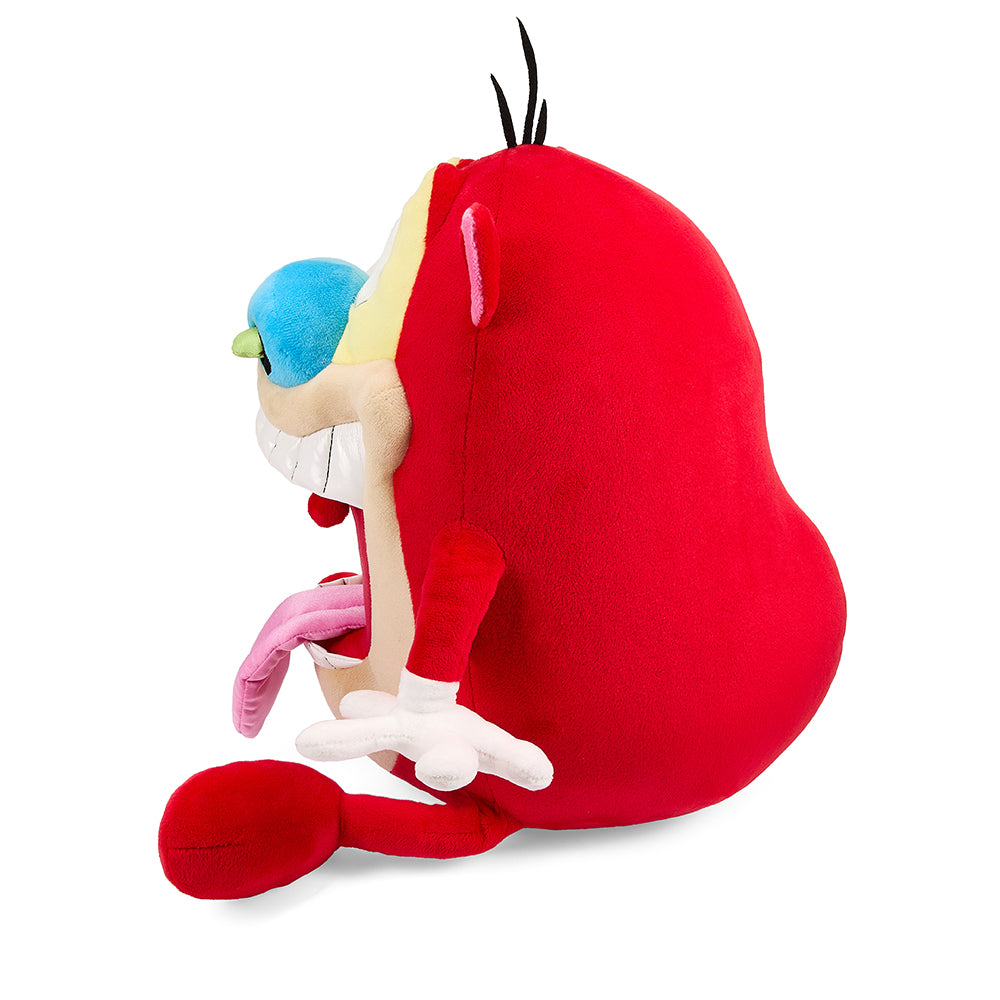 The Ren &amp; Stimpy Show - Stimpy HugMe Shake-Action Plush by Kidrobot on the NECA Store