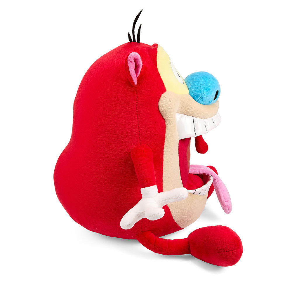 The Ren &amp; Stimpy Show - Stimpy HugMe Shake-Action Plush by Kidrobot on the NECA Store