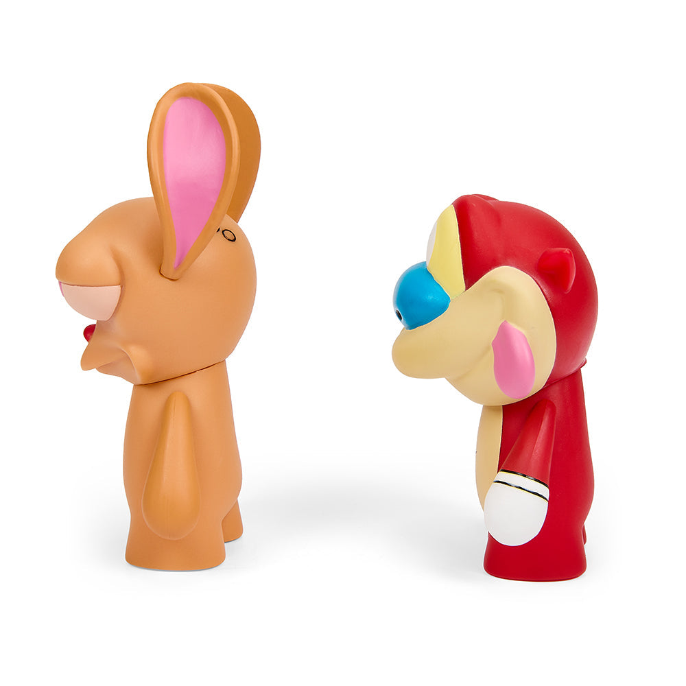 The Ren &amp; Stimpy Show - 3" Vinyl Figure 2-Pack by Kidrobot on the NECA Store