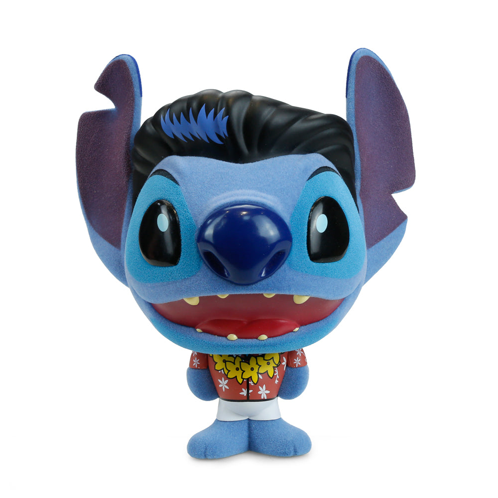 Disney Stitch - Hawaiian Elvis Bhunny 4” Flocked Vinyl Figure from Kidrobot on the NECA Store