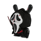 Ghost Face 8" Dunny Glow-in-the-Dark Vinyl Art Figure - Bloody Edition - Kidrobot on the NECA Store