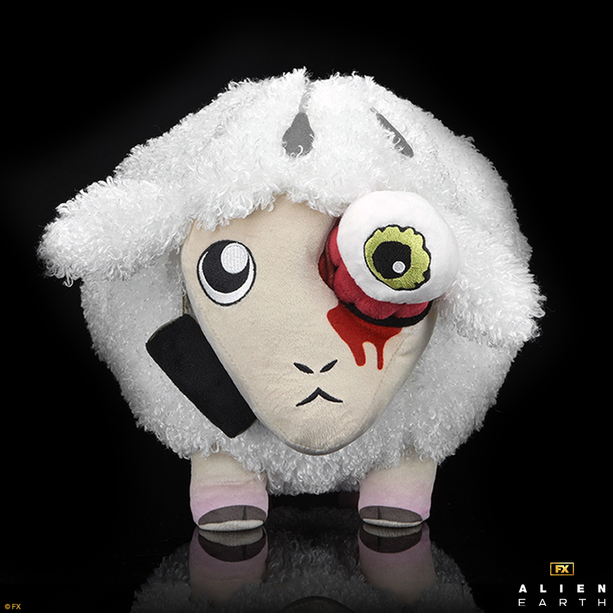 Alien: Earth - Sheep with the Eye Interactive Large Plush by Kidrobot on the NECA Store