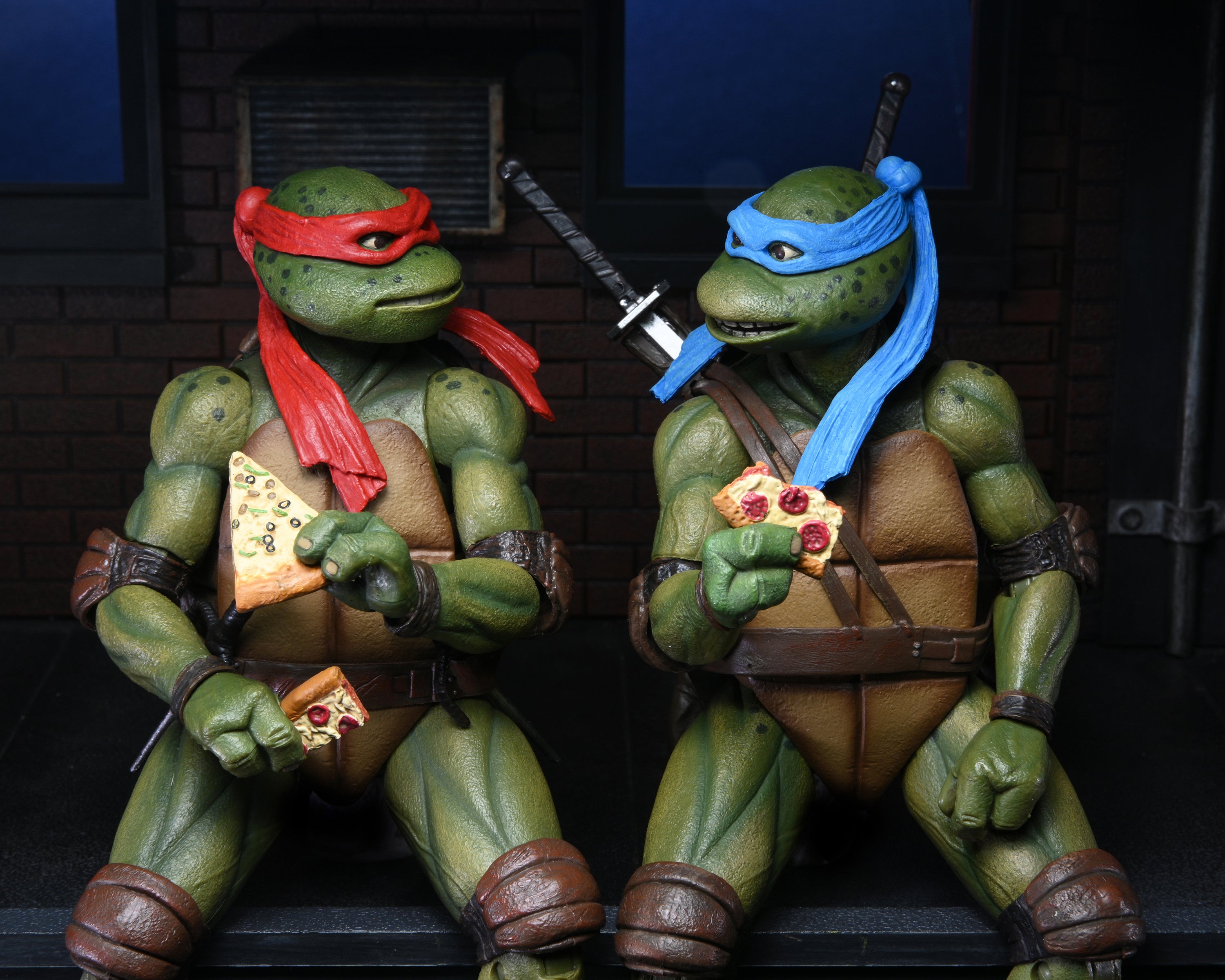 Teenage Mutant Ninja Turtles 2: Secrect of the Ooze - Leonardo &amp; Raphael 7" Scale Action Figure (2 Pack)