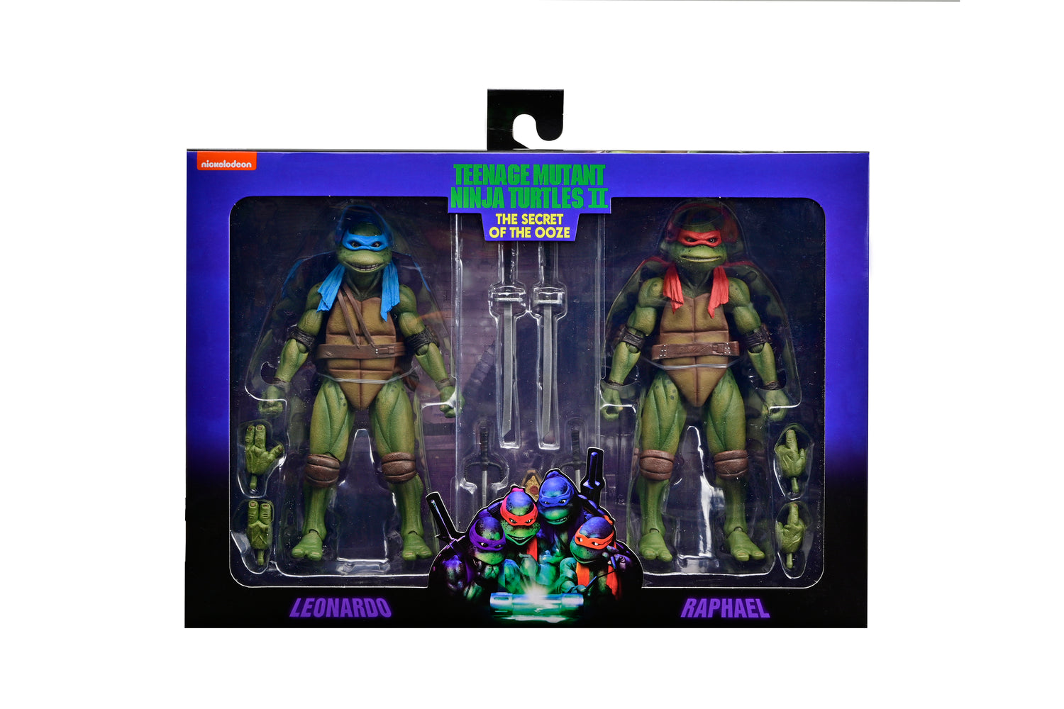 Teenage Mutant Ninja Turtles 2: Secrect of the Ooze - Leonardo &amp; Raphael 7" Scale Action Figure (2 Pack)