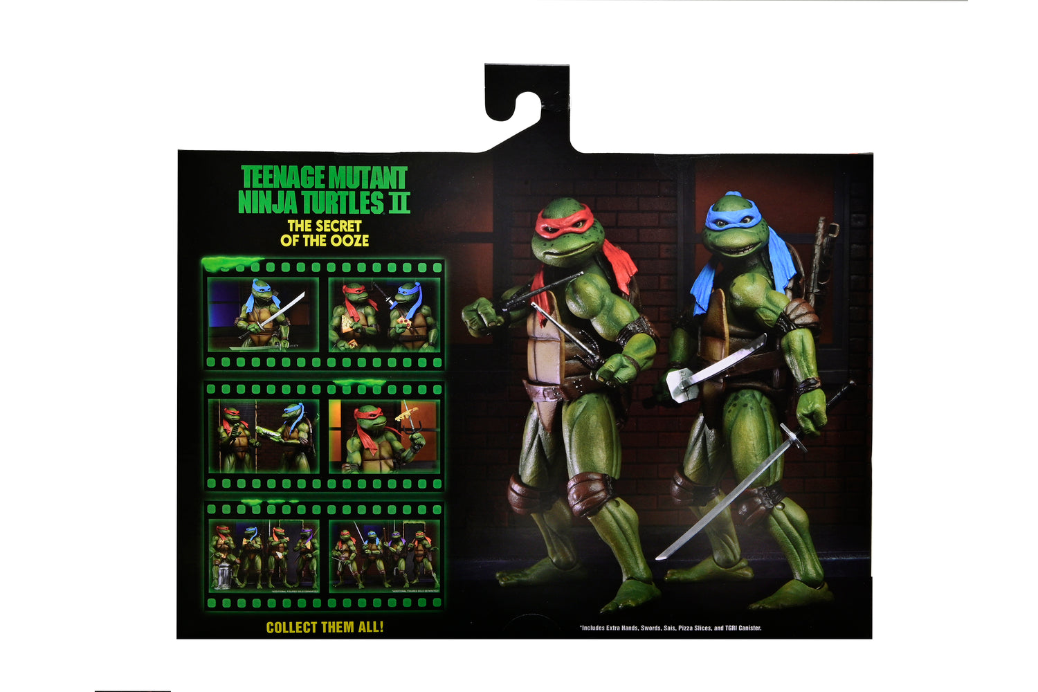 Teenage Mutant Ninja Turtles 2: Secrect of the Ooze - Leonardo &amp; Raphael 7" Scale Action Figure (2 Pack)