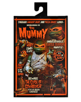 Universal Monsters x Teenage Mutant Ninja Turtles - Michelangelo as The Mummy 7” Scale Action Figure - NECA